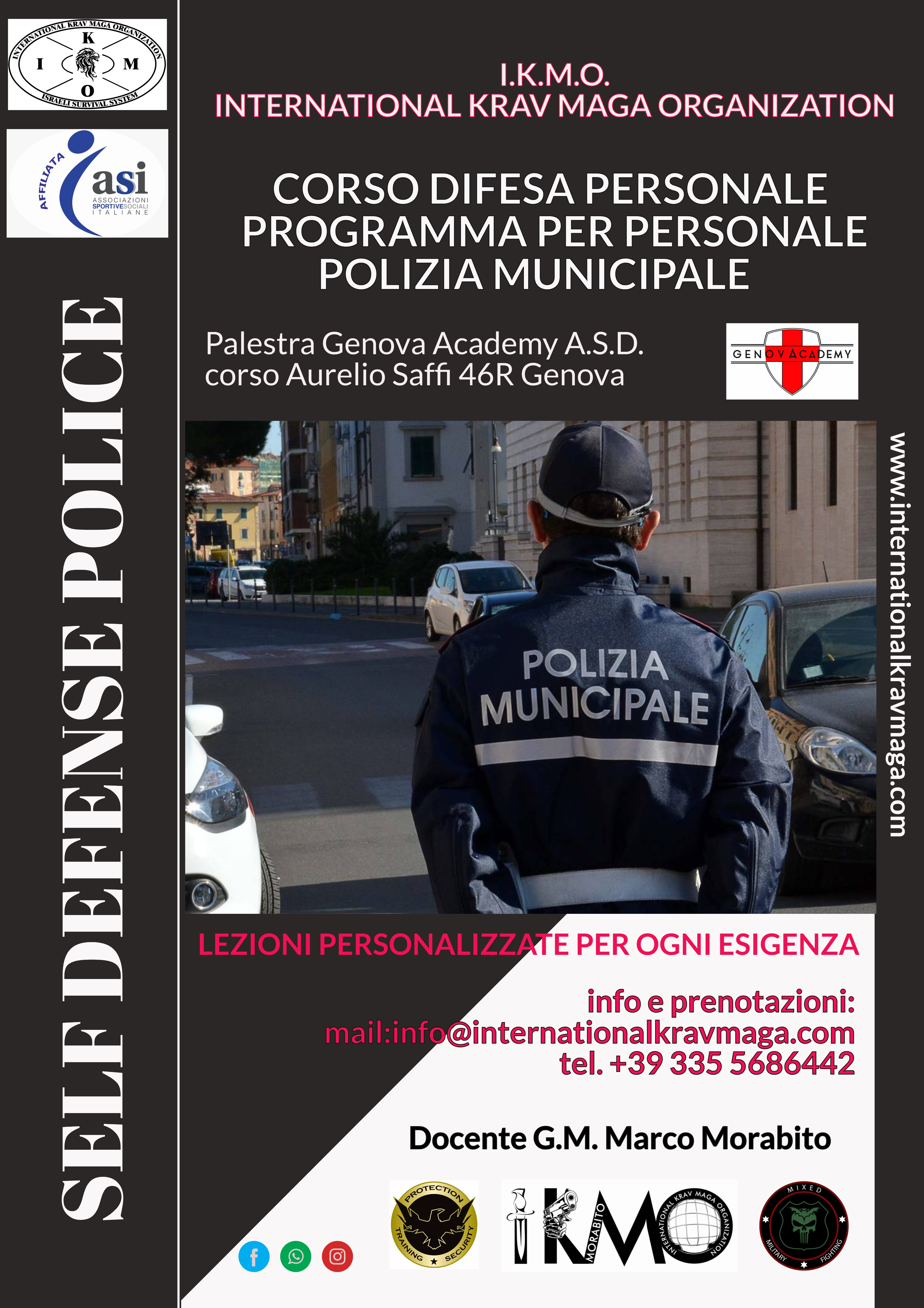 locandina corso gratuito per genova academy